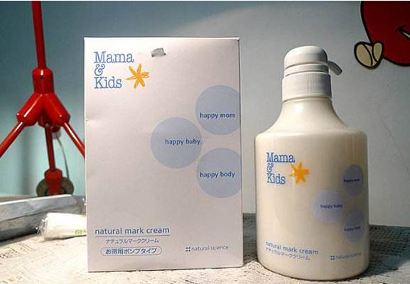 Mamakids妊娠纹霜    天然成分，呵护妈妈的肌肤