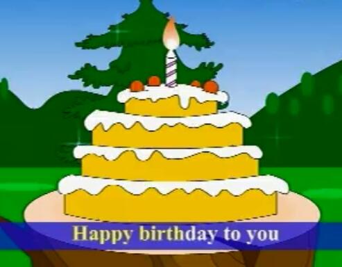 Happy Birthday儿歌动画视频百度网盘免费下载