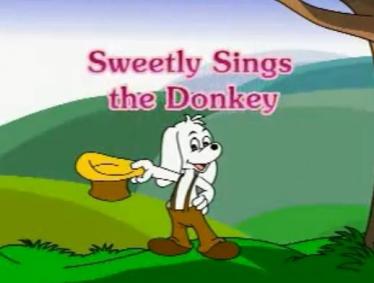 Sweetly Sings the Donkey儿歌动画视频百度网盘免费下载