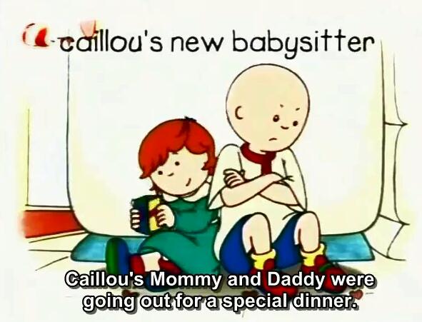 《Caillou(卡由)》E8 Caillou's New Babysitter动画视频免费下载