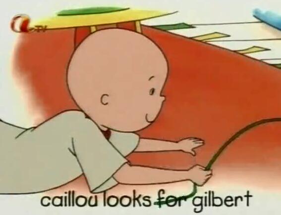 《Caillou(卡由)》E9 Caillou Looks for Gilbert动画视频免费下载