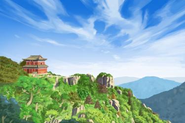 登泰山张养浩古诗拼音版 登泰山张养浩翻译及赏析