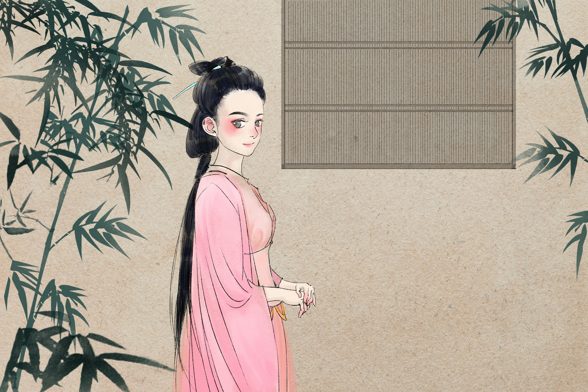 阳台薄罗衫子金泥凤注音