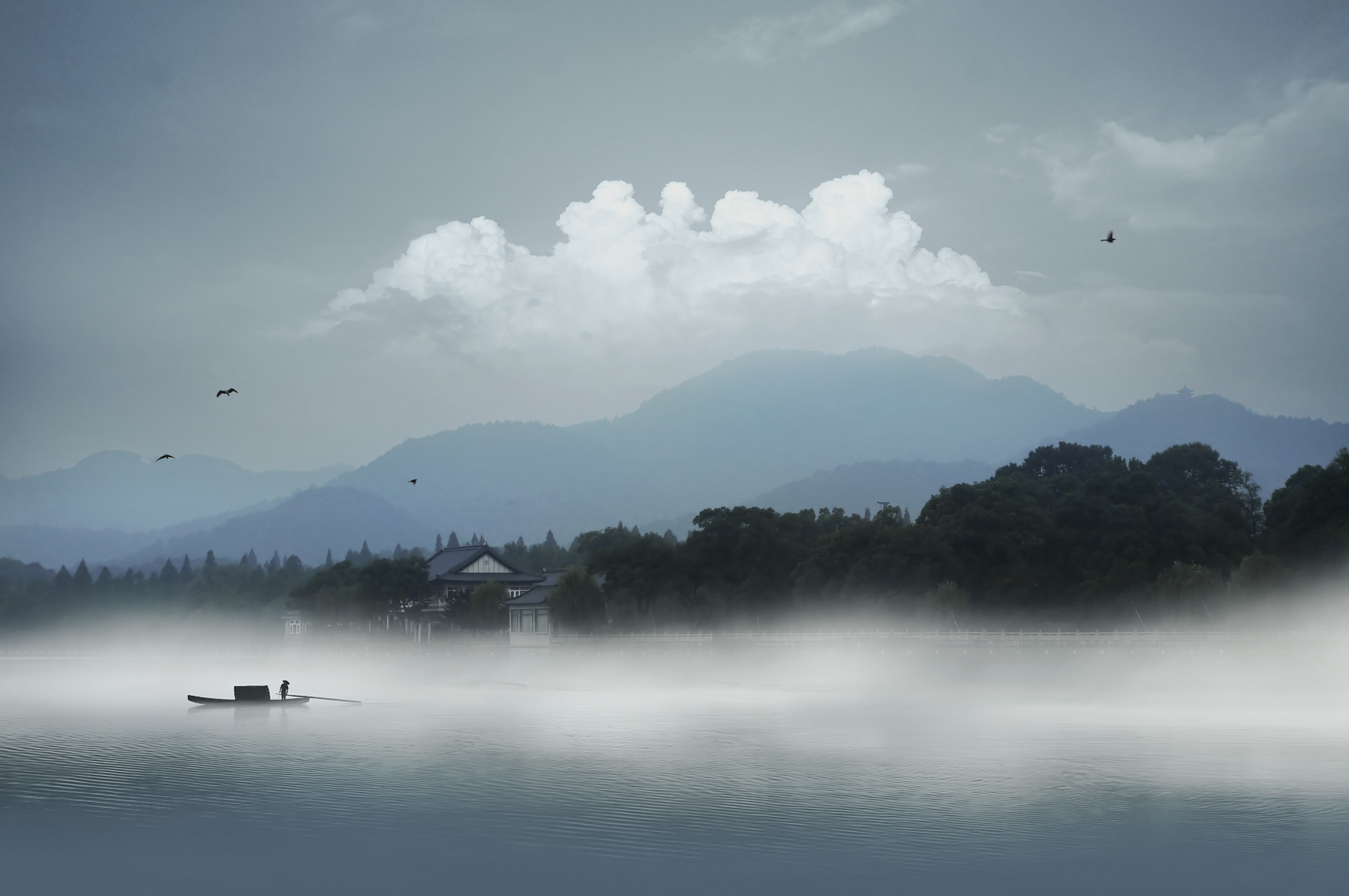 过海联句贾岛