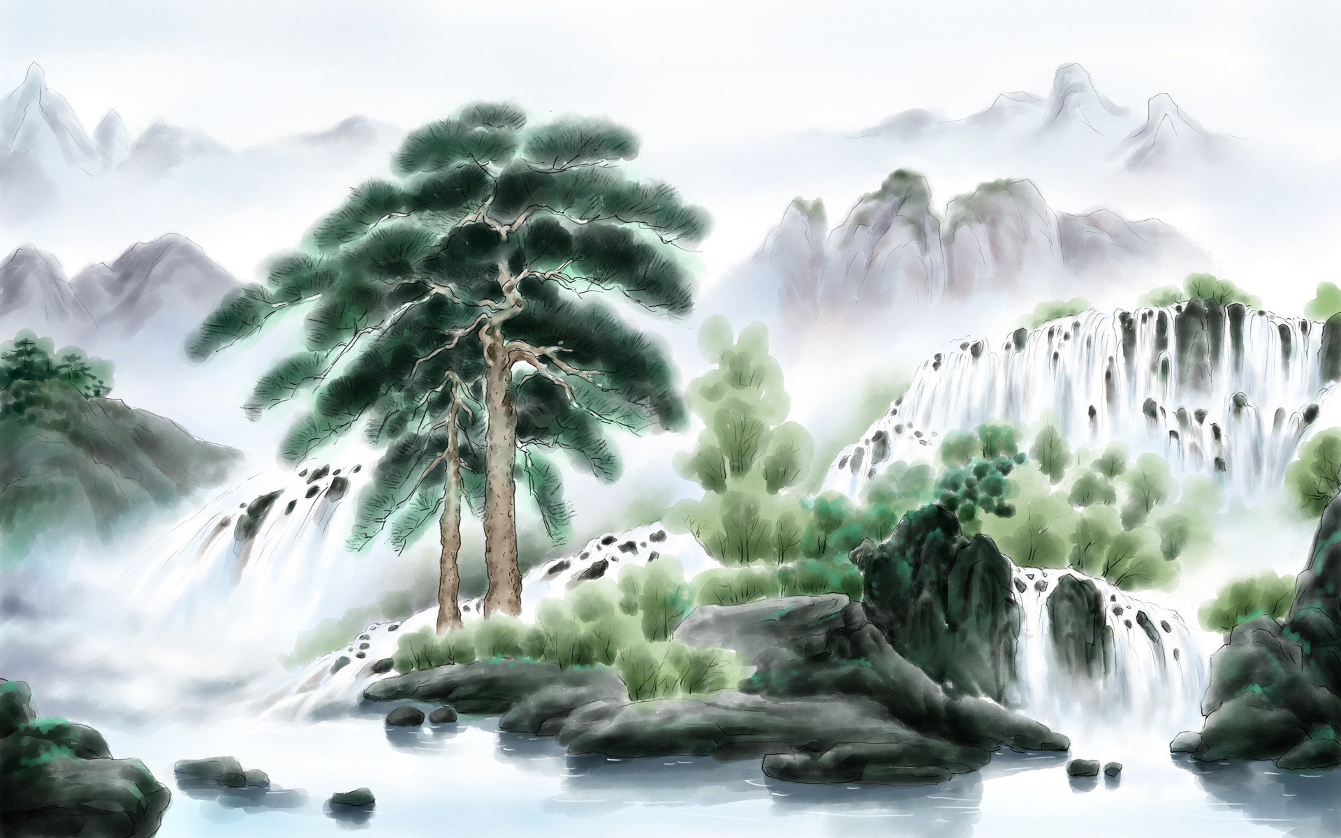 瀑布范仲淹拼音 瀑布范仲淹原文翻译及赏析