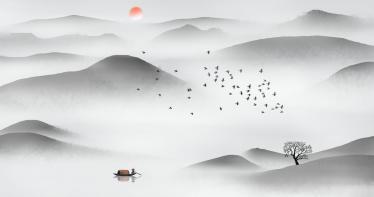 维扬冬末寄幕中二从事王建赏析