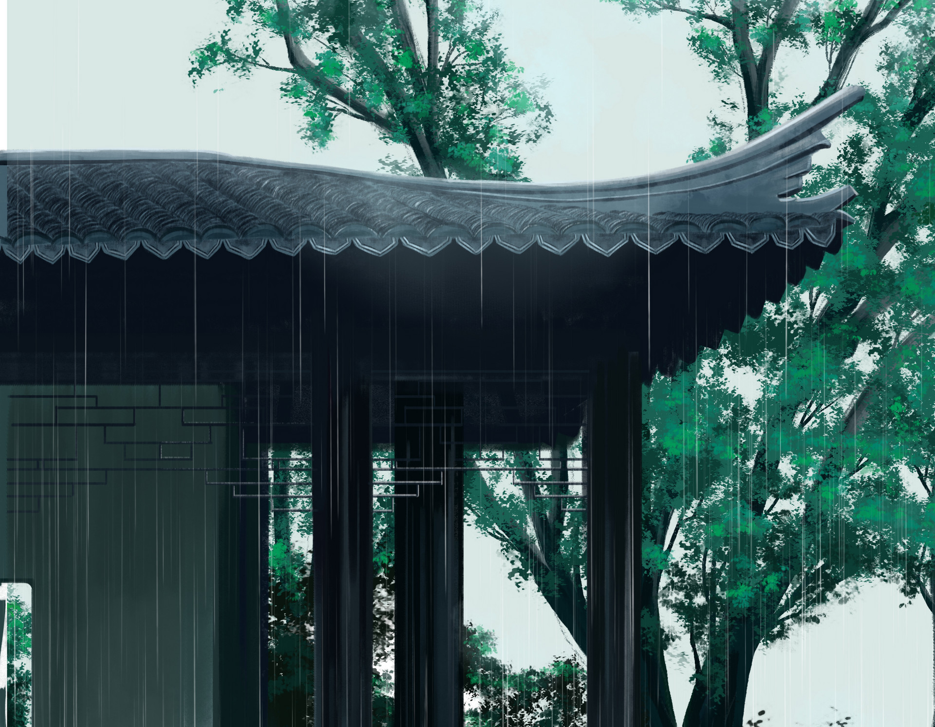 瑞鹤仙郊原初过雨拼音版