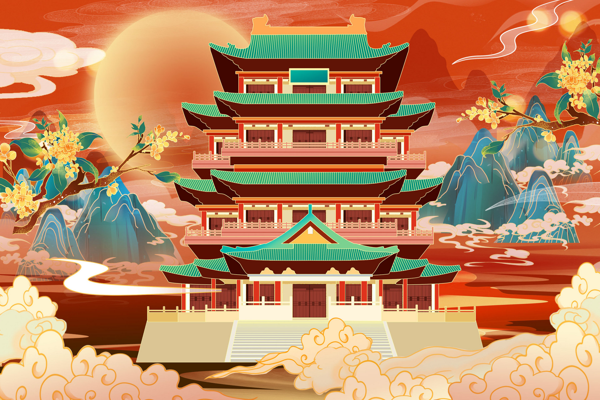 满江红豫章滕王阁赏析