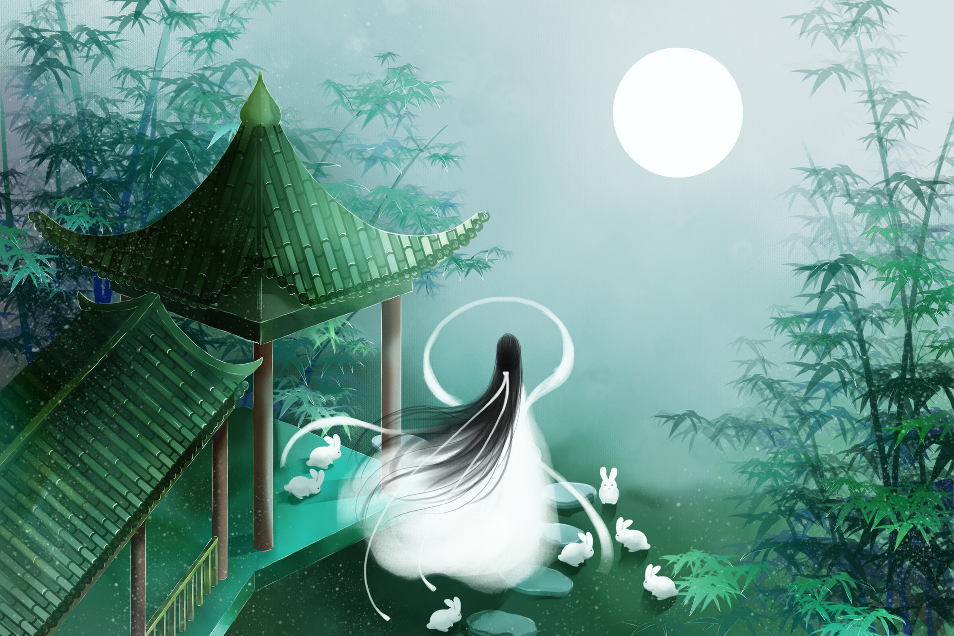 水龙吟次李起翁中秋拼音版