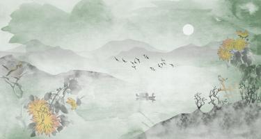 木兰花慢题广文克明菊隐拼音版
