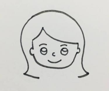 女教师简笔画简单又漂亮
