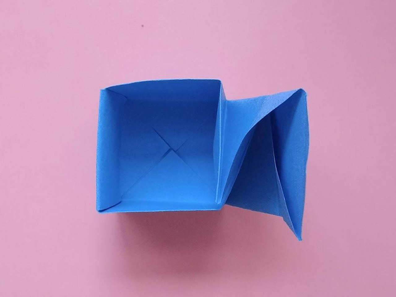 怎么用纸折一个戒指盒