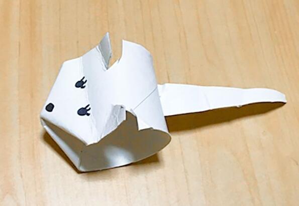 卷纸筒手工制作小老鼠