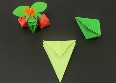 仙人掌折纸怎么做简单又漂亮 仙人掌手工折纸教程图解
