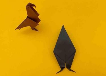 折纸老鹰简单折法图解