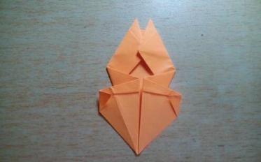 龙猫折纸教程图解