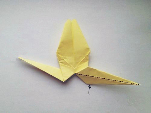 蜻蜓的折纸方法步骤