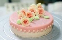 翻糖蛋糕制作:巧克力玫瑰装饰蛋糕