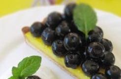 水果甜品：蓝莓小甜点