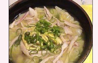 产后第一餐精选：鸡丝馄饨