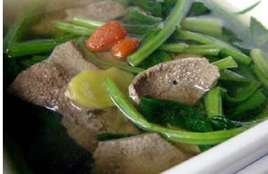 宝宝长高食谱：黄芪猪肝汤