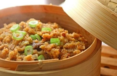孕期营养食谱：榨菜蒸牛肉片