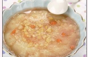 宝宝腹泻食谱：胡萝卜南瓜菜粥