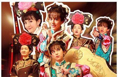 何炅模仿赵薇扮小燕子 网友大呼实在太像了(图)