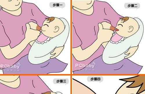 母乳喂养的正确姿势和步骤