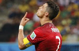 世界杯-C罗压哨助攻扳平球 葡萄牙2-2美国1分垫底