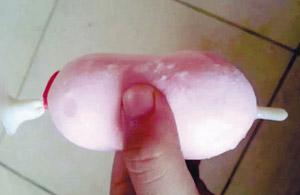 安全套雪糕：造型雷人被批误导孩子