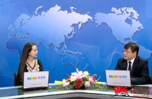 侨界领袖看两会 博雅干细胞集团董事长畅谈侨界代表“中国梦”