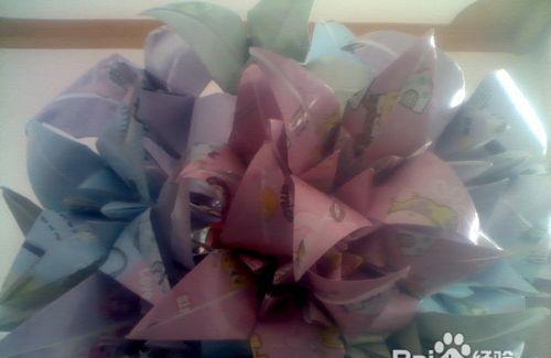 纸花的折法 怎样折纸花