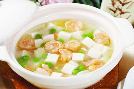 虾仁豆腐羹