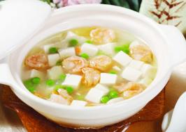 虾仁豆腐羹