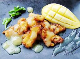 浇汁芒果鳕鱼