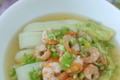 蒜蓉虾仁娃娃菜