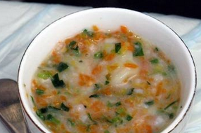 胡萝卜瘦肉粥