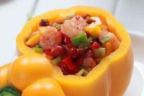 香菇酱彩椒沙拉