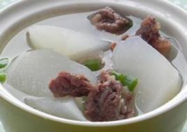 白萝卜汤