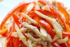 甜椒肉丝