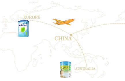 进口奶粉是如何来到中国的