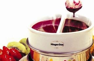 哈根达斯冰淇淋火锅：贵价的创意美食