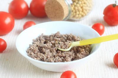 9个月宝宝食谱推荐：蔬菜牛肉泥