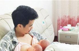 上海三男子坐月子 体验女性产后生活