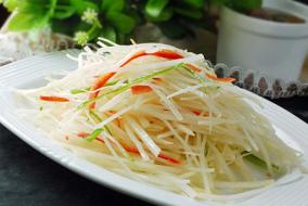 孕期开胃食谱：青椒土豆丝