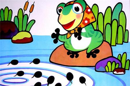 小青蛙找妈妈的故事