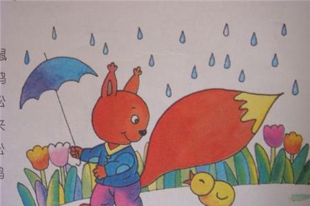 小松鼠的大尾巴故事