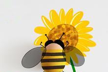 小蜜蜂采蜜的故事