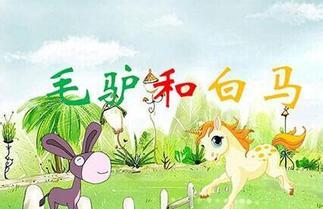 毛驴和白马的故事